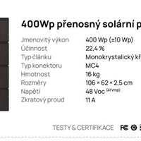 EcoFlow solární panel 400W 1ECO1000-07 