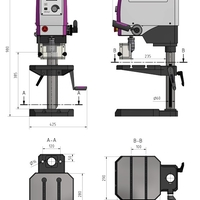 Stolová vŕtačka OPTIdrill DX 15 V