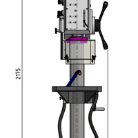 Sloupová převodová vrtačka OPTIdrill DH 35 V