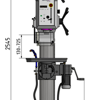 Sloupová převodová vrtačka OPTIdrill DH 55 G
