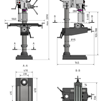 Sloupová převodová vrtačka Převodová vrtačka OPTIdrill DH 40 CTP