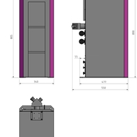 Podstavec s odsávaním GU 1 (400 V) pre kotúčové brúsky