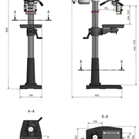 Stolová vŕtačka OPTIdrill DQ 32