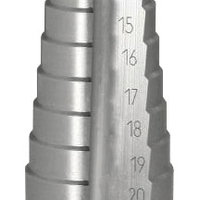 Stupňovité vrtáky, súprava 3 ks, 4 – 30 mm