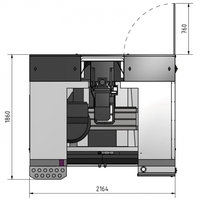 CNC frézka OPTImill F 105