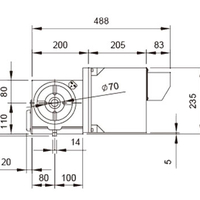 Čtvrtá osa pro F 105/F 150E - kompletní sada