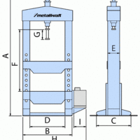 Ruční hydraulický lis WPP 15