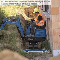 Scheppach EXC 815 - Minibagr 5915001903