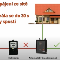 Automatický izolační spínač pro PG-I HC