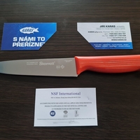 STARRETT BKK-6R1 - značková sada kvalitních nožů pro kuchaře - CHEF SET - červená