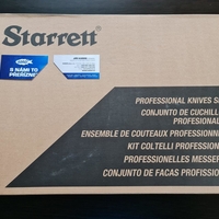 STARRETT BKK-6R1 - značková sada kvalitních nožů pro kuchaře - CHEF SET - červená