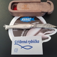 Mikov nůž 130-DS-1 (925/1000) stříbrná rybička