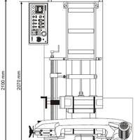 PILOUS ARG 240 D-NC automat pásová pila na kov, použitá, bazar