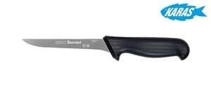 STARRETT značkový vykošťovací nůž - čepel úzká/rovná 15 cm - černý