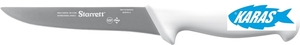STARRETT značkový vykošťovací nůž - čepel široká/rovná 15 cm - bílý