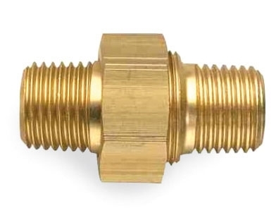 Závitová spojka (nipl) rozoberateľná 3/8“ × 3/8"