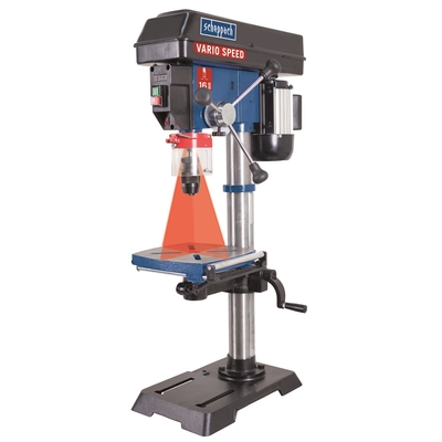 Scheppach DP 18 VARIO stojanová vŕtačka s laserom 5906807901