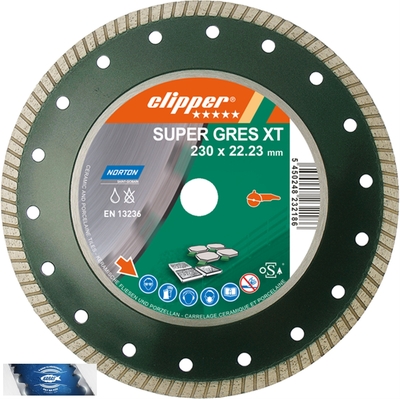 230x25,4 mm diamantový kotouč na kámen a obklady EXTREME CERAM TURBO - SUPER GRES XT