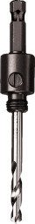 STARRETT upínací trn, unašeč s HSS středovým vrtákem pro korunky 14-30mm