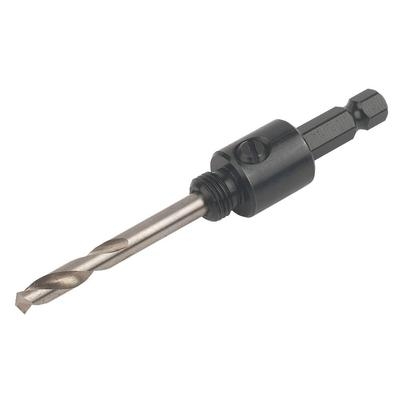 STARRETT upínací trn, unašeč s prodlouženým HSS vrtákem pro rychlořezné korunky 14-30mm