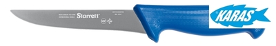 STARRETT značkový vykošťovací nůž - čepel široká/rovná 15 cm - modrý