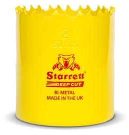 Korunkový vrták, vykružovacia píla do kovu 114mm STARRETT DEEP CUT, značkový, made in UK, o 30% rýchlejší, viac kobaltu! Korunka do kovu nad 3mm.