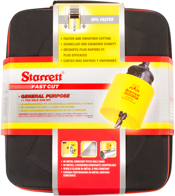 STARRETT sada vykružovacích korunek FAST CUT, značková - univerzální sada 2